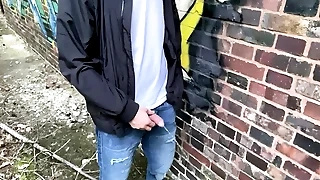Ich beim Pissen