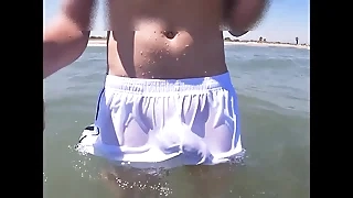 Seaside people freak out soon I obtain muddy alongside shorts and cohere alongside the main