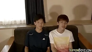 Japanese teen blows load