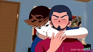 Kaue-Hunter #02 - shacking up the crossdresser cosplay bimbo - pt 2/3 - Hentai Bara Yaoi