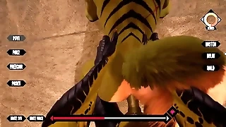 Dragon fucks wolf increased by fills his hole - Shades of elysium