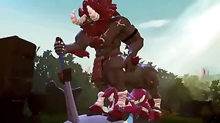 Sidon transmitted to zora regent get fuck by a lynel